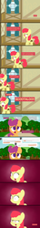 Size: 1280x7299 | Tagged: safe, artist:dtcx97, apple bloom, scootaloo, ask post-crusade, post-crusade, g4, ask, comic, sweat, tumblr