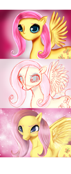 Size: 700x1700 | Tagged: safe, fluttershy, pony, g4, redraw