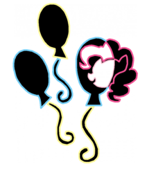 Size: 793x871 | Tagged: safe, artist:midnightprincess94, pinkie pie, g4, balloon, cutie mark