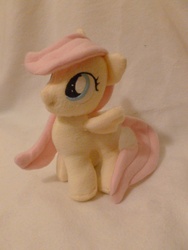 Size: 480x640 | Tagged: safe, artist:appledewplushies, fluttershy, pony, g4, female, filly, irl, photo, plushie, solo