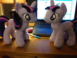 Size: 1152x864 | Tagged: safe, artist:caashley, twilight sparkle, pony, g4, irl, photo, plushie, solo