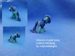 Size: 2592x1936 | Tagged: safe, artist:vulpinedesigns, sapphire joy, crystal pony, pony, g4, customized toy, irl, photo, solo, toy