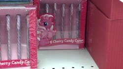 Size: 3264x1840 | Tagged: safe, pinkie pie (g3), g3, g3.5, box, candy cane, fail, store