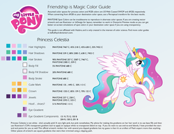 Size: 2200x1700 | Tagged: safe, artist:kefkafloyd, princess celestia, alicorn, pony, g4, female, reference sheet, spread wings, wings