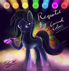 Size: 1000x1026 | Tagged: safe, artist:tsitra360, octavia melody, earth pony, pony, g4, alternate hairstyle, female, solo, sunglasses