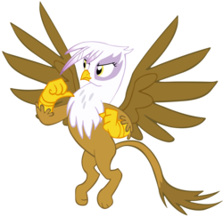 Size: 5728x5596 | Tagged: safe, gilda, griffon, g4, absurd resolution, female, simple background, solo, transparent background, vector