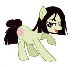 Size: 576x532 | Tagged: safe, artist:yukihyo, earth pony, pony, disney, disney princess, fa mulan, female, mare, mulan, ponified, simple background, solo, transparent background