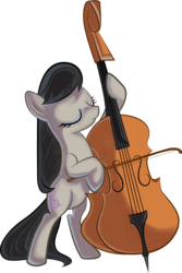 Size: 846x1263 | Tagged: safe, artist:iaomai, octavia melody, earth pony, pony, g4, cello, female, mare, musical instrument, simple background, solo, transparent background