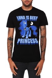 Size: 700x1049 | Tagged: safe, princess luna, human, pony, g4, official, best pony, hot topic, irl, merchandise, photo