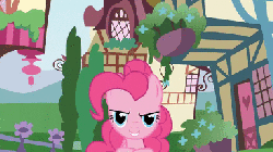 Size: 384x216 | Tagged: safe, pinkie pie, g4, too many pinkie pies, animated, female, headband, kage bunshin no jutsu, naruto