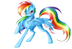 Size: 1600x1089 | Tagged: safe, artist:ginphin509, rainbow dash, pony, g4