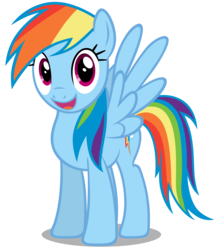 Size: 6500x7350 | Tagged: safe, artist:mrlolcats17, rainbow dash, pony, g4, absurd resolution, female, looking at you, simple background, solo, transparent background, vector