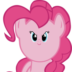 Size: 570x573 | Tagged: safe, pinkie pie, g4, faic, shrunken face, woll smoth