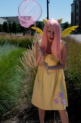 Size: 478x720 | Tagged: safe, artist:vampiresselena, fluttershy, human, g4, cosplay, irl, irl human, photo, solo