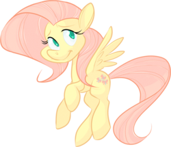 Size: 600x516 | Tagged: safe, artist:frostadflakes, fluttershy, pegasus, pony, g4, female, flying, mare, simple background, solo, transparent background