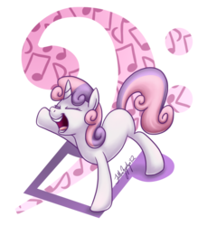 Size: 800x873 | Tagged: safe, artist:fallenzephyr, sweetie belle, g4, singing