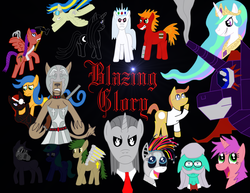 Size: 1600x1234 | Tagged: safe, artist:thelordofdust, oc, oc only, blazing glory, fanfic, obsession is magic