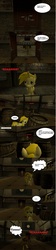 Size: 1366x6068 | Tagged: safe, oc, oc only, oc:robinmane, 3d, amnesia: the dark descent, comic, gmod, stephano