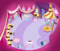 Size: 1400x1204 | Tagged: safe, artist:javkiller, g4, background, carousel boutique, interior, mlp online, no pony, vector