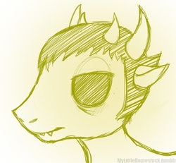 Size: 453x419 | Tagged: safe, artist:mylittlehomestuck, homestuck, ponified, sollux captor