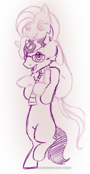 Size: 329x634 | Tagged: safe, artist:mylittlehomestuck, fluttershy, g4, eridan ampora, homestuck, ponified