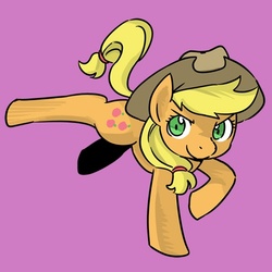 Size: 500x500 | Tagged: safe, artist:shepherd0821, applejack, earth pony, pony, g4, female, solo