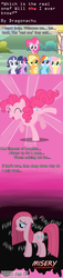 Size: 600x2640 | Tagged: safe, artist:dragonachu, applejack, fluttershy, pinkie pie, rainbow dash, rarity, twilight sparkle, g4, comic, pinkamena diane pie