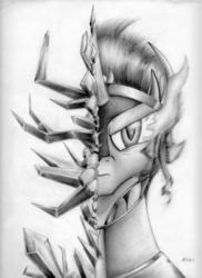 Size: 816x1123 | Tagged: safe, artist:otherwise-unearthly, king sombra, g4, crystal
