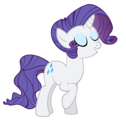 Size: 2048x2048 | Tagged: safe, artist:thecoalition, artist:thecoltalition, rarity, pony, g4, alternate hairstyle, female, simple background, solo, transparent background, vector