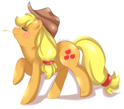 Size: 900x792 | Tagged: safe, artist:xeella, applejack, earth pony, pony, g4, female, solo