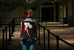 Size: 2048x1366 | Tagged: safe, artist:frauleinninja, rainbow dash, human, g4, cosplay, irl, irl human, mohawk, photo, punk, solo