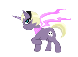 Size: 900x655 | Tagged: safe, pony, unicorn, homestuck, horn, ponified, rose lalonde, simple background, solo, transparent background
