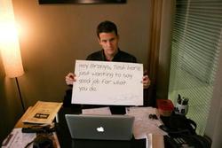 Size: 500x333 | Tagged: safe, human, daniel tosh, fake, irl, photo, photoshop, text, tosh.0