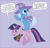 Size: 3625x3501 | Tagged: safe, artist:docwario, artist:epsilontlosdark4, trixie, twilight sparkle, pony, unicorn, g4, chains, collar, female, mare, ponies riding ponies, riding, ship:twixie, shipping, trixie riding twilight, vector