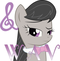 Size: 8279x8384 | Tagged: safe, artist:epsilontlosdark4, octavia melody, earth pony, pony, g4, absurd resolution, computer icon, female, simple background, solo, transparent background, vector