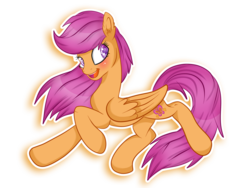 Size: 2000x1500 | Tagged: safe, artist:pastelflakes, scootaloo, pegasus, pony, g4, female, mare, older, older scootaloo, simple background, solo, transparent background