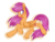 Size: 2000x1500 | Tagged: safe, artist:pastelflakes, scootaloo, pegasus, pony, g4, female, mare, older, older scootaloo, simple background, solo, transparent background