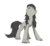 Size: 1250x1150 | Tagged: safe, artist:muffinsforever, octavia melody, hengstwolf, werewolf, wolf, wolf pony, g4, female, simple background, solo, species swap, transparent background, weretavia, wolfified, wolftavia