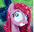 Size: 382x360 | Tagged: safe, artist:kp-shadowsquirrel, pinkie pie, earth pony, pony, g4, animated, breathing, contemplating insanity, female, pinkamena diane pie, solo, vibrating, wiggle