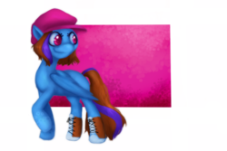 Size: 600x400 | Tagged: safe, artist:frogfilledmind, oc, oc only, pegasus, pony, hat