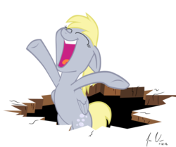 Size: 900x751 | Tagged: safe, artist:epic-panda17, derpy hooves, pegasus, pony, g4, the last roundup, female, mare, simple background, transparent background, vector