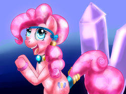 Size: 1845x1370 | Tagged: safe, artist:lamentedmusings, pinkie pie, g4, crystallized