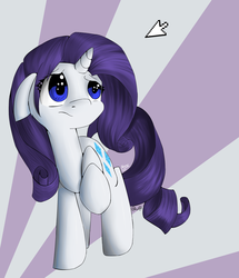 Size: 1493x1736 | Tagged: safe, artist:strangemoose, rarity, pony, g4, click, cursor, meme, solo