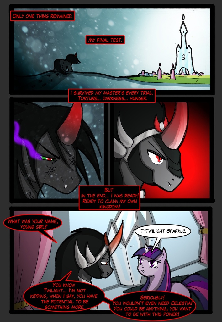 160616 safe, artistyula568, king sombra, twilight sparkle, g4, the