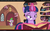 Size: 1280x800 | Tagged: safe, edit, edited screencap, screencap, spike, twilight sparkle, g4