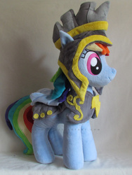 Size: 981x1308 | Tagged: artist needed, safe, rainbow dash, pony, g4, irl, photo, plushie, toy