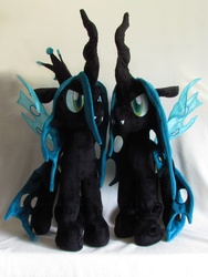 Size: 861x1148 | Tagged: artist needed, safe, queen chrysalis, g4, doll, irl, photo, plushie, toy