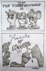Size: 515x800 | Tagged: safe, artist:megaman007, apple bloom, scootaloo, sweetie belle, g4, comic, parody, the three stooges