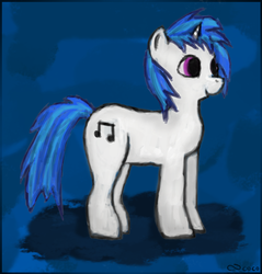 Size: 1296x1354 | Tagged: safe, artist:coco, dj pon-3, vinyl scratch, g4, simple background