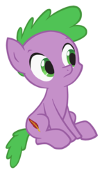 Size: 375x636 | Tagged: safe, artist:queencold, spike, earth pony, pony, g4, male, ponified, ponified spike, simple background, solo, species swap, transparent background, vector